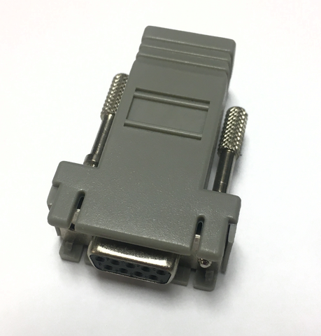 RJ45 to Serial Port Adapter (DB9)