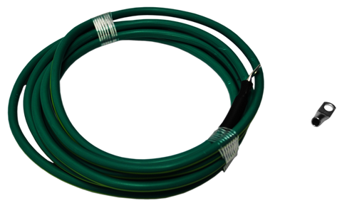 6 AWG, Yellow/Green Ground Cable